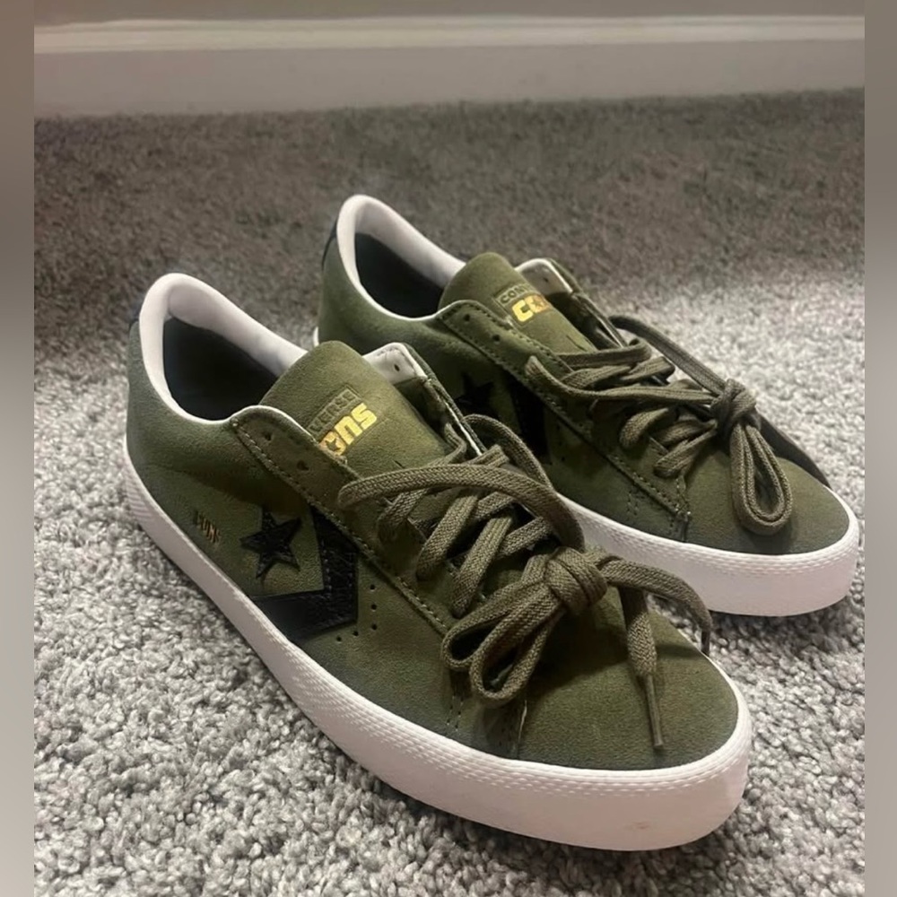 Brand New Converse Olive Sneakers